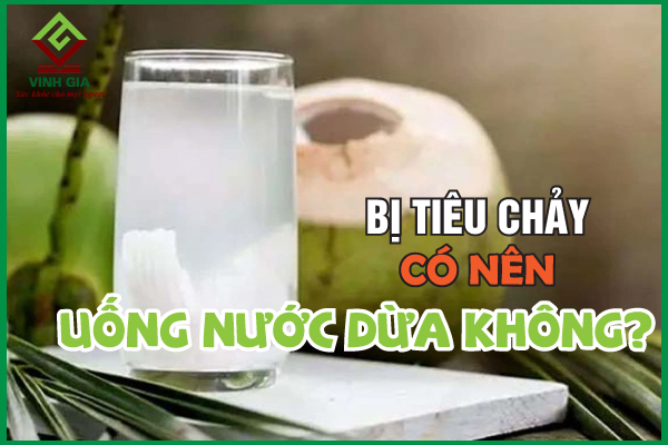 Nước dừa có tác dụng giảm đau bụng do tiêu chảy không?
