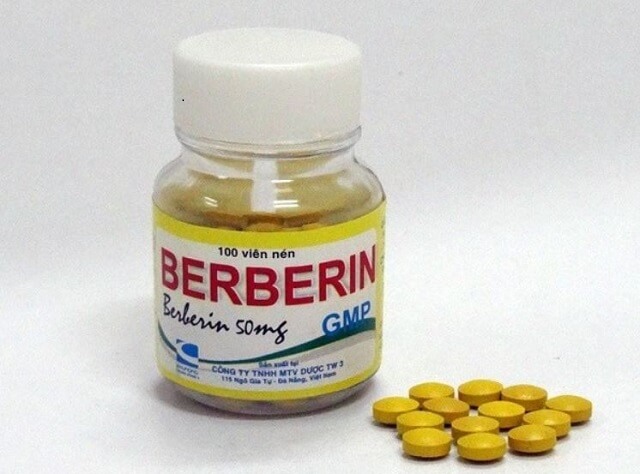 Thuốc trị tiêu chảy berberin