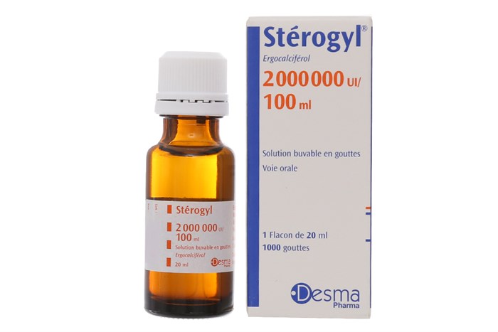 Thuốc bổ sung vitamin D Sterogyl cho trẻ biếng ăn