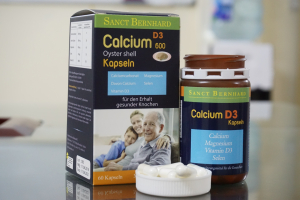 Thuốc trị loãng xương của đức Sanct Bernhard Calcium D3 Kapseln
