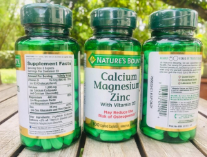 Thuốc trị loãng xương của Mỹ Calcium Magnesium Zinc with vitamin D3