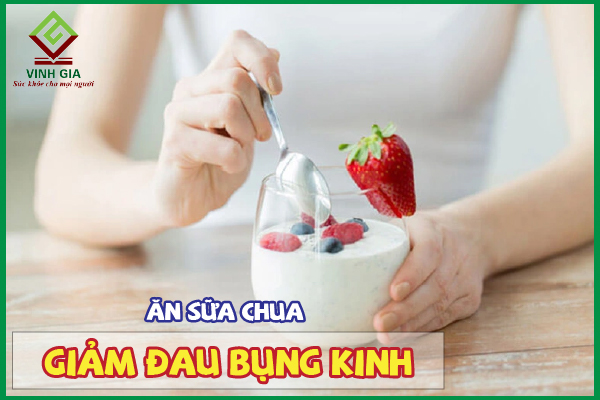 Sữa chua có chứa những thành phần gì giúp giảm đau bụng kinh? 
